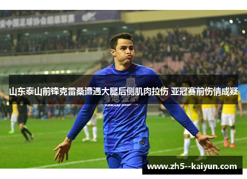 山东泰山前锋克雷桑遭遇大腿后侧肌肉拉伤 亚冠赛前伤情成疑