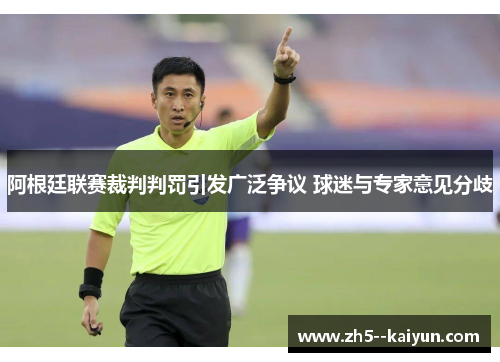 阿根廷联赛裁判判罚引发广泛争议 球迷与专家意见分歧